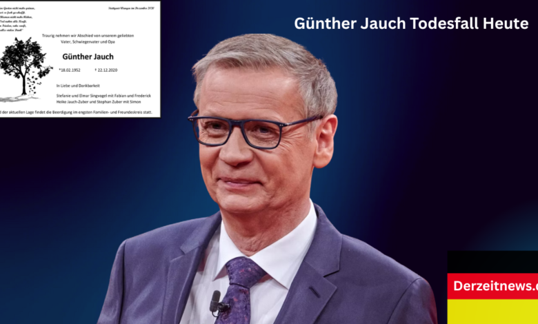 Günther Jauch Todesfall Heute