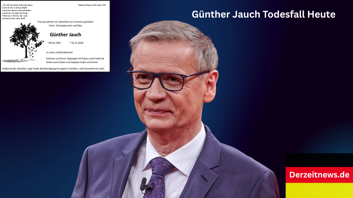Günther Jauch Todesfall Heute